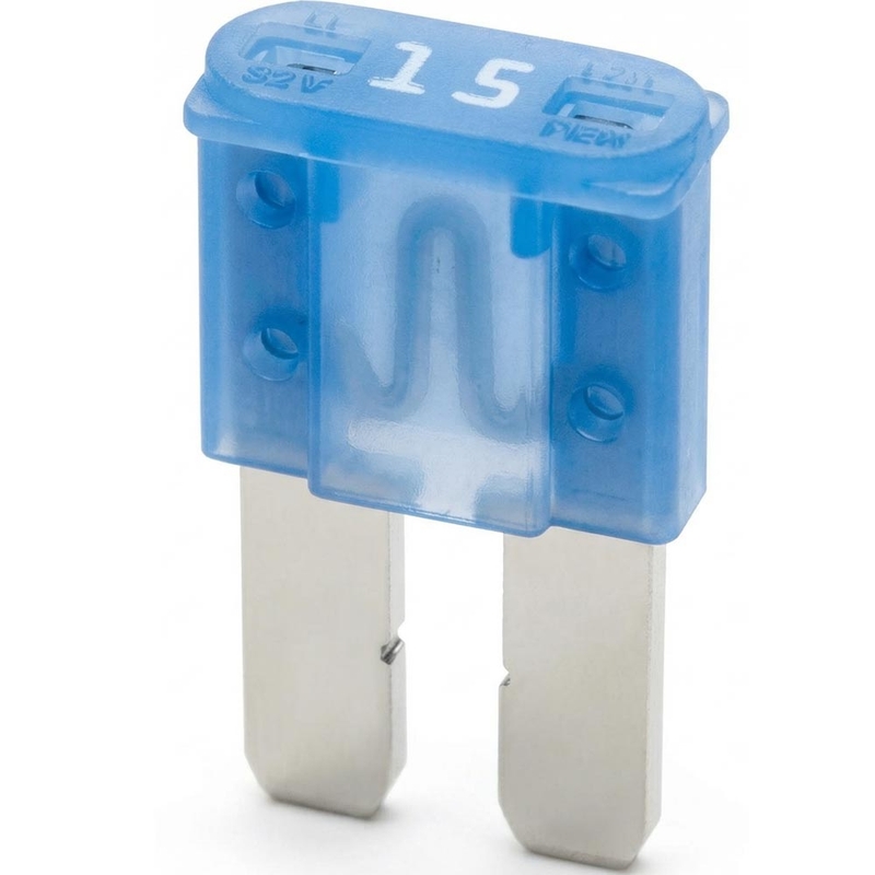 Fusible plat MIKRO II 15 A 10 pièces.