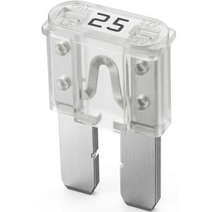 Fusible plat MIKRO II 25 A 10 pièces.