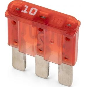 Fusible plat MIKRO III 10 A 10 pièces.