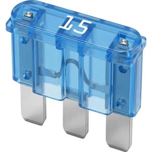 Fusible plat MIKRO III 15 A 10 pièces.