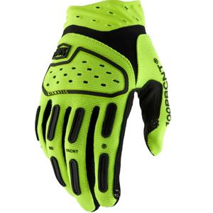 Gants de motocross 100% Airmatic 2 jaune fluo