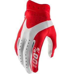 Gants de motocross 100% iTrack rouges