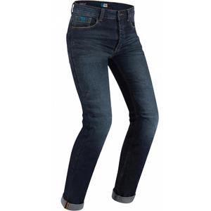 Jeans moto PMJ Caferacer Legend bleu foncé soldes