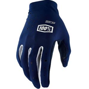 Gants de motocross bleus 100% Sling MX