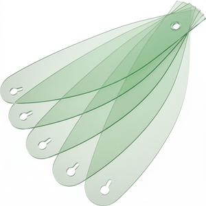 Pack de 5 Scorpion EXO-R1/EXO-2000 EVO AIR transparent