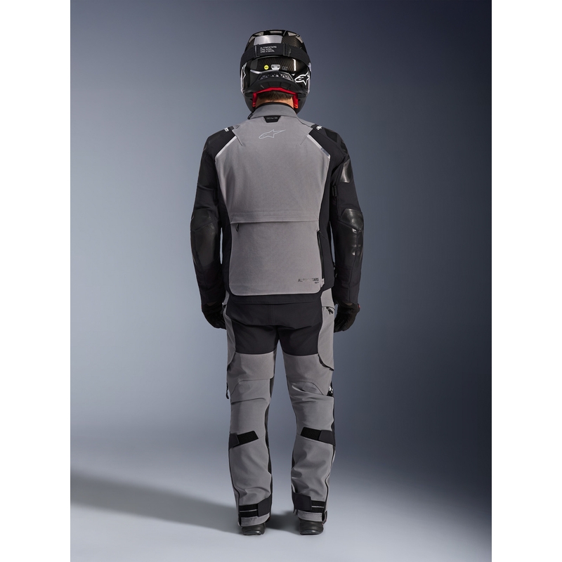 Blouson de moto Alpinestars Andes PRO Drystar XF Gris foncé-Noir