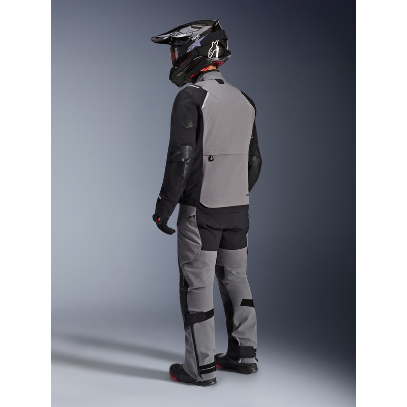 Blouson de moto Alpinestars Andes PRO Drystar XF Gris foncé-Noir