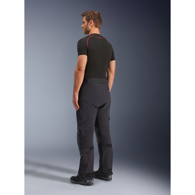 Pantalon de moto Alpinestars Andes PRO Drystar XF noir-gris foncé