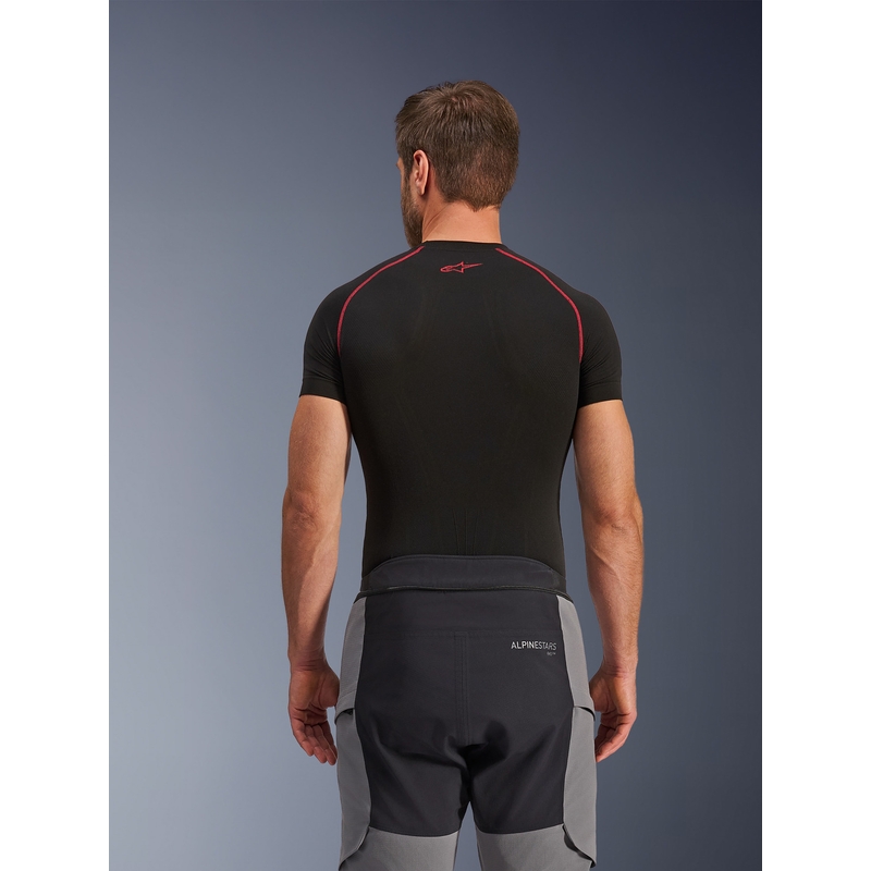 Pantalon de moto Alpinestars Andes PRO Drystar XF gris foncé-noir