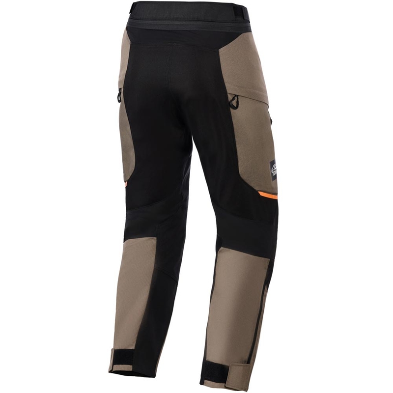Pantalon de moto Alpinestars Cusco Drystar marron-noir