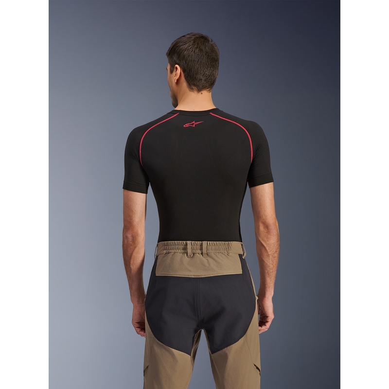 Pantalon de moto Alpinestars Explore AST marron-noir