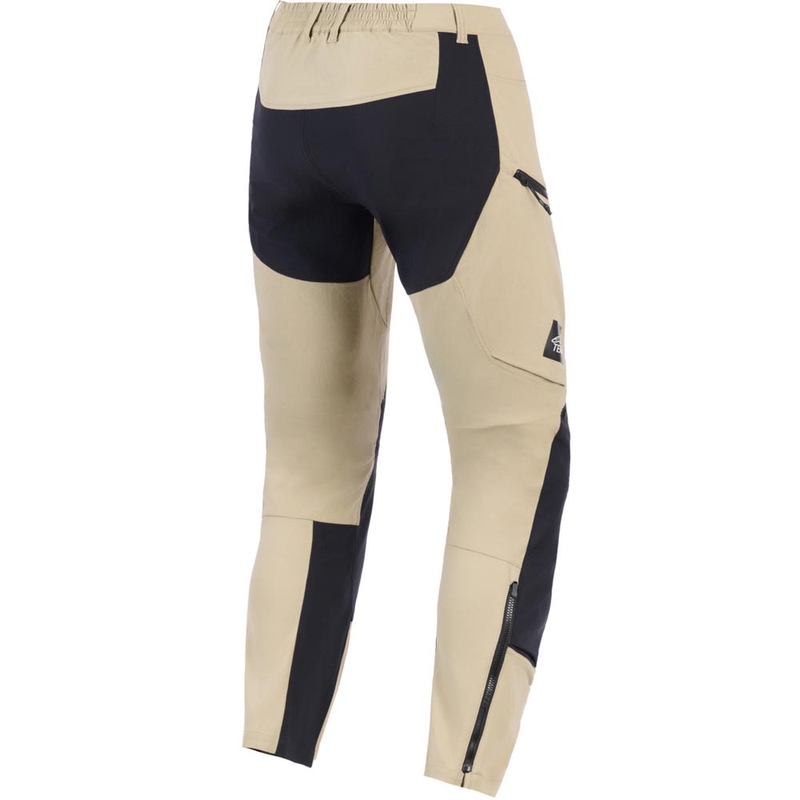 Pantalon de moto Alpinestars Explore AST marron clair-noir