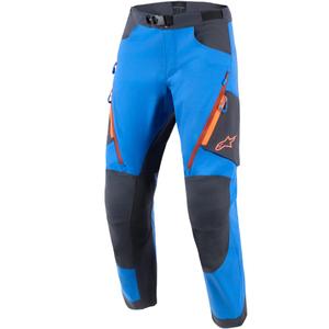 Pantalon de moto Alpinestars Maxdura Dual bleu-gris foncé-orange
