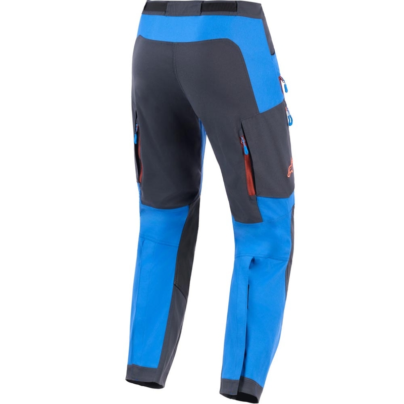 Pantalon de moto Alpinestars Maxdura Dual bleu-gris foncé-orange