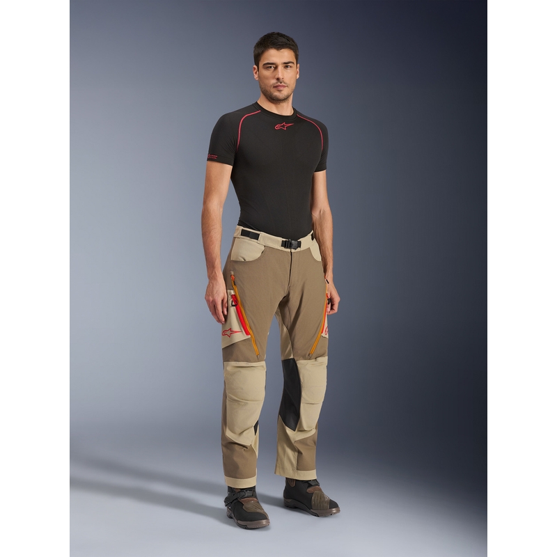 Pantalon de moto Alpinestars Maxdura Dual marron clair