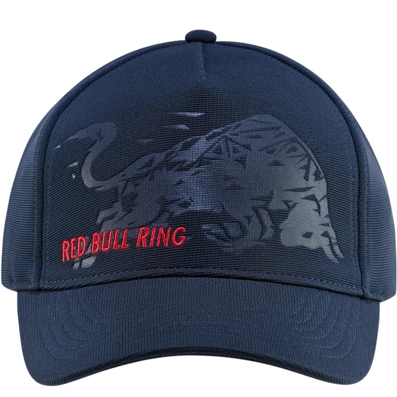 Casquette Red Bull Racing bleu foncé avec logo en relief