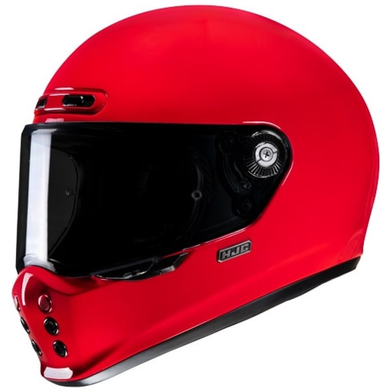 Casque moto intégral HJC V10 Solid red