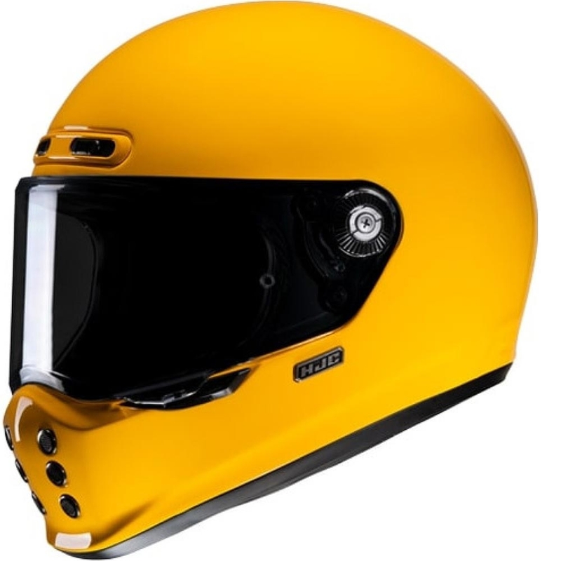 Casque moto intégral HJC V10 Solid yellow