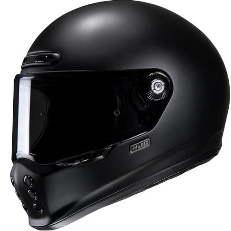 Casque intégral HJC V10 Solid semi-plat noir