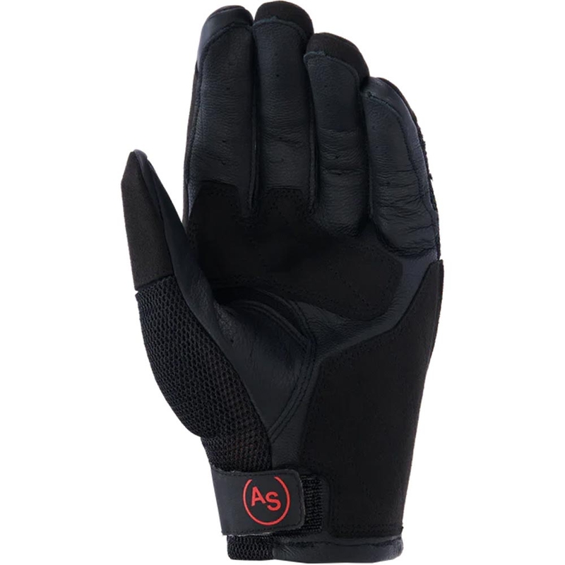 Gants de moto Alpinestars Manti Air noirs et blancs