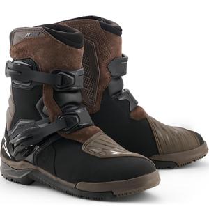 Bottes de moto Alpinestars Belize V2 Drystar marron-noir