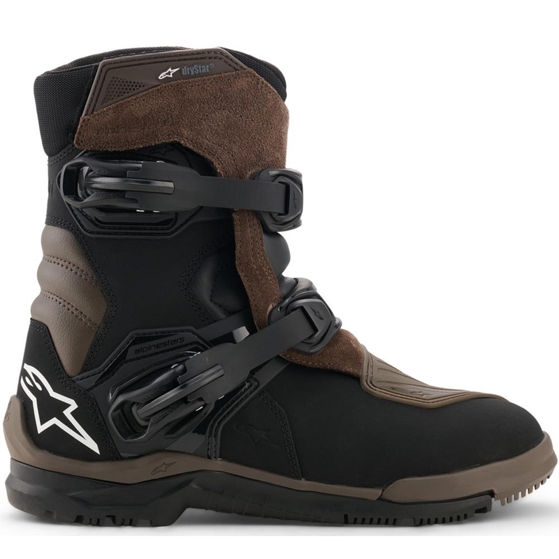 Bottes de moto Alpinestars Belize V2 Drystar marron-noir