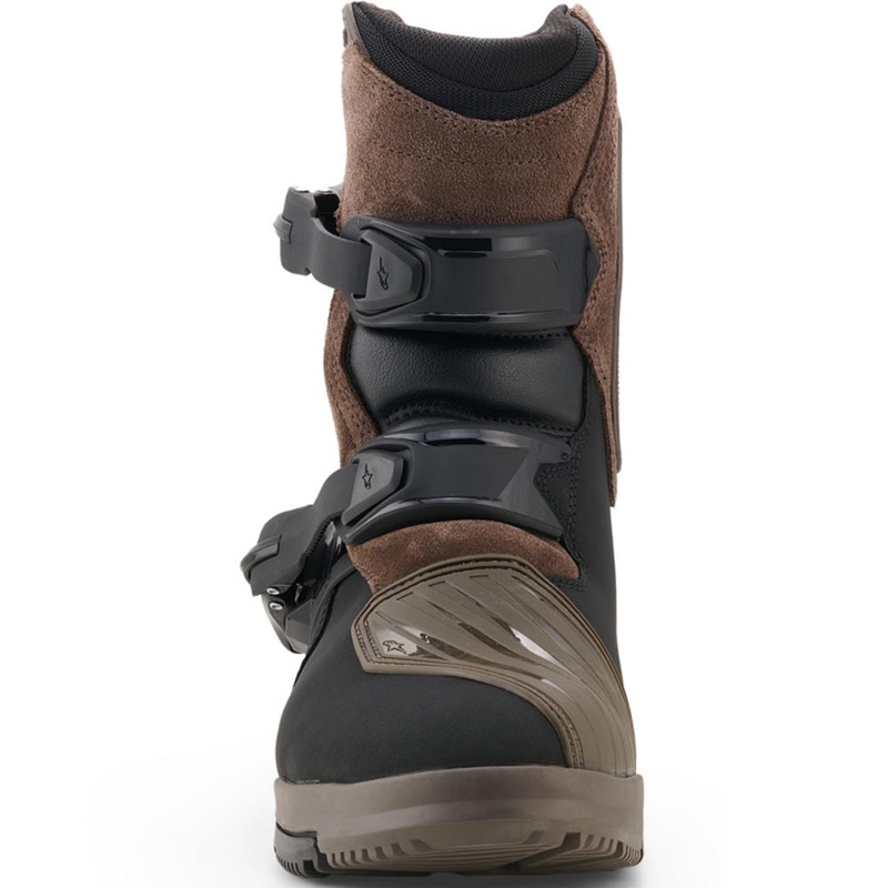Bottes de moto Alpinestars Belize V2 Drystar marron-noir