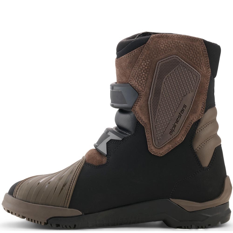 Bottes de moto Alpinestars Belize V2 Drystar marron-noir