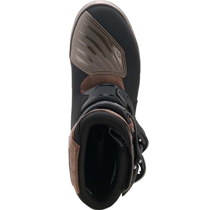 Bottes de moto Alpinestars Belize V2 Drystar marron-noir