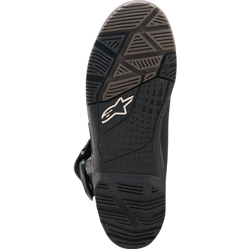 Bottes de moto Alpinestars Belize V2 Drystar marron-noir