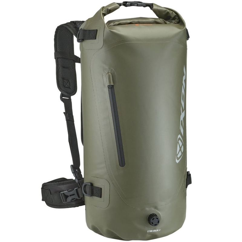 Sac à dos moto IXON A-River 35 kaki