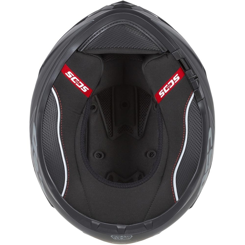 Casque intégral de moto Cassida Integral GT 2.1 Jawa Sport noir-rouge perle-argent