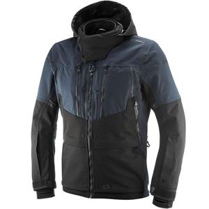 Blouson de moto IXON Asgard bleu-noir
