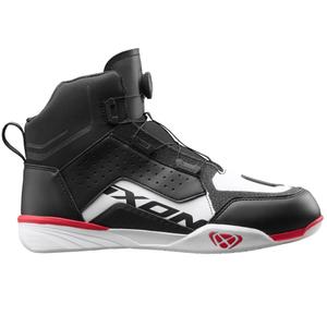 Bottes de moto IXON Vyper WP noir-blanc-rouge