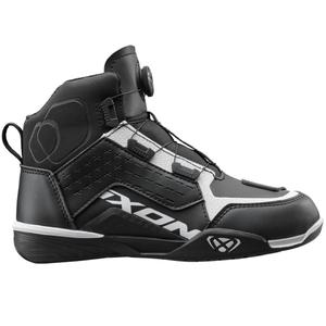 Bottes de moto pour femmes IXON Vyper WP noir et blanc