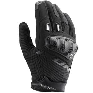 Gants de moto IXON Rise TX noir et blanc