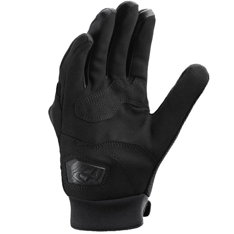 Gants de moto IXON Rise TX noir et rouge fluo