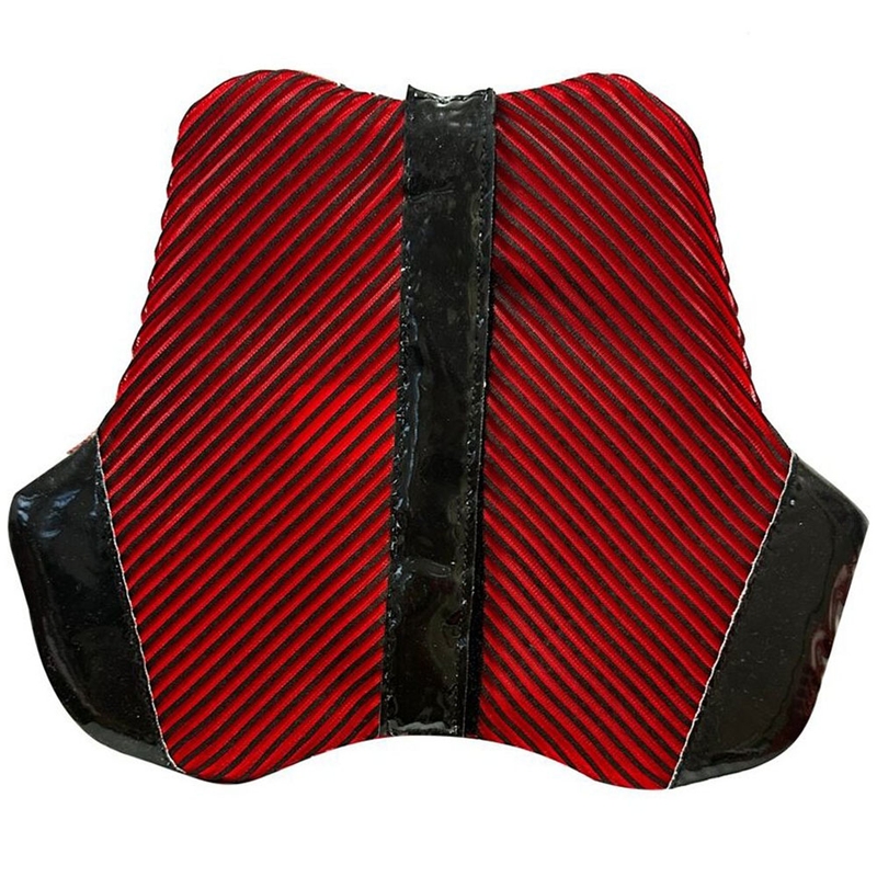 Plastron IXON IX-RACE noir-blanc-rouge