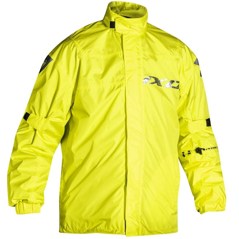 Veste imperméable IXON Madden jaune fluo et noir
