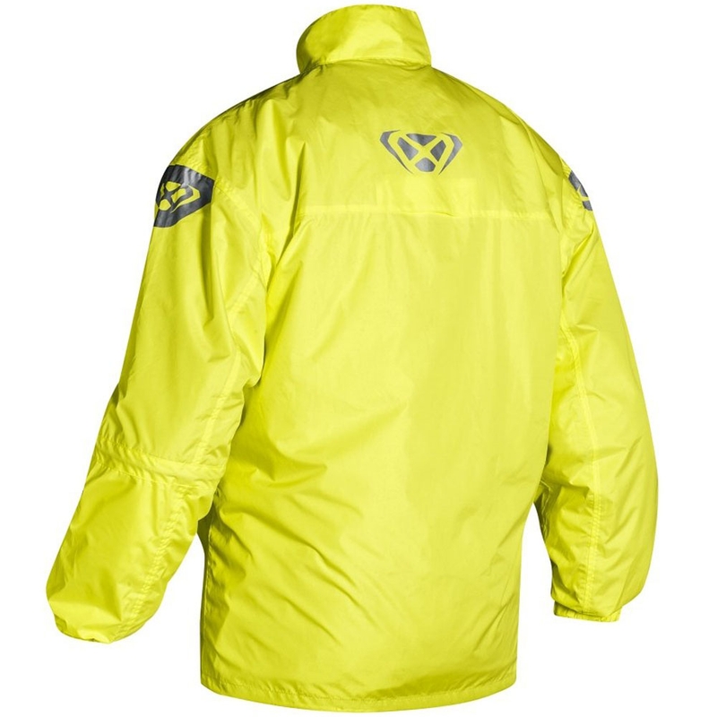 Veste imperméable IXON Madden jaune fluo et noir