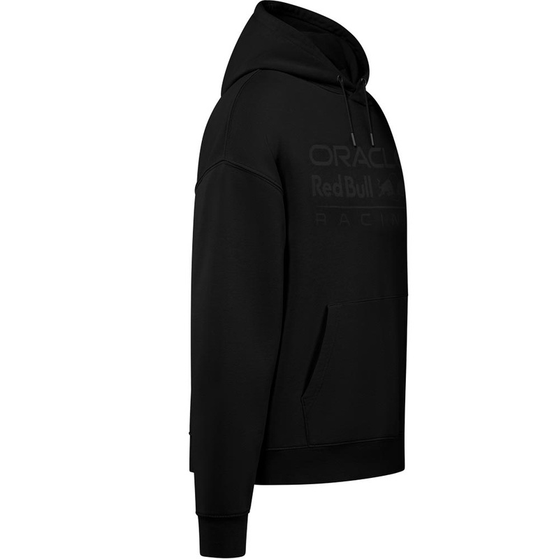 Sweat à capuche Oracle Red Bull Racing noir ton sur ton