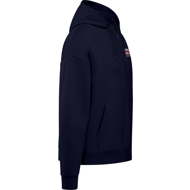 Sweat à capuche zippé Oracle Red Bull Racing bleu foncé