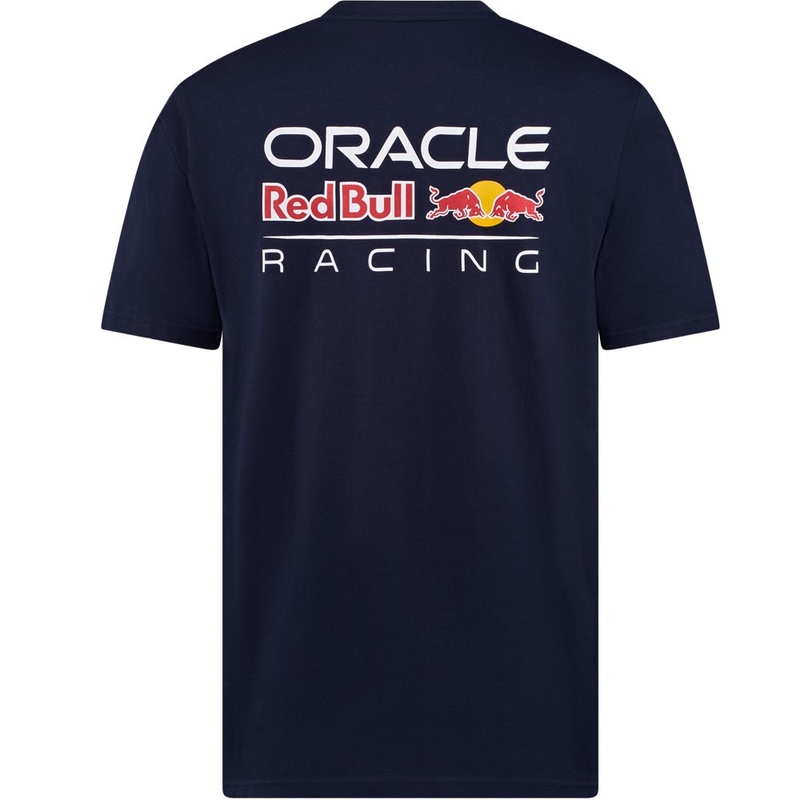 T-shirt Oracle Red Bull Racing, édition course, bleu foncé