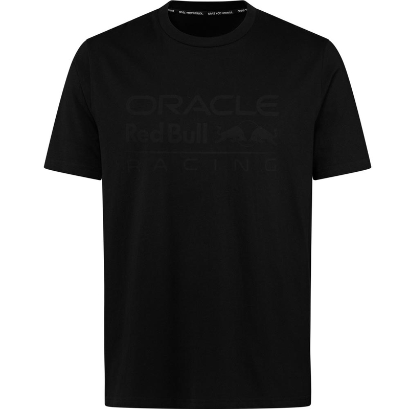 T-shirt noir ton sur ton Oracle Red Bull Racing