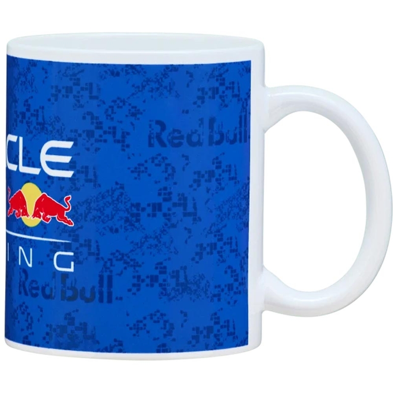 Mug bleu avec logo Oracle Red Bull Racing