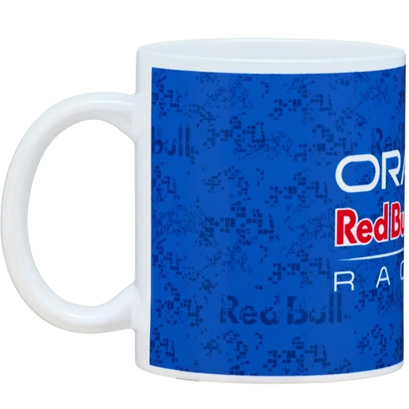 Mug bleu avec logo Oracle Red Bull Racing