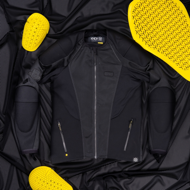 Blouson de moto KNOX Urbane PRO Mk3 noir