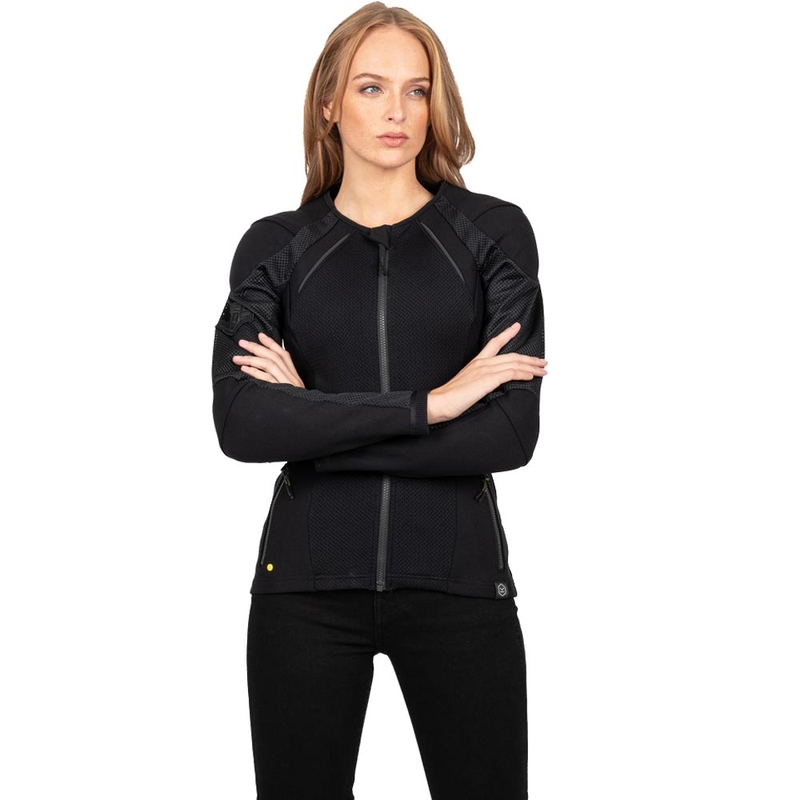 Veste de moto femme Knox Urbane PRO Mk3 noire