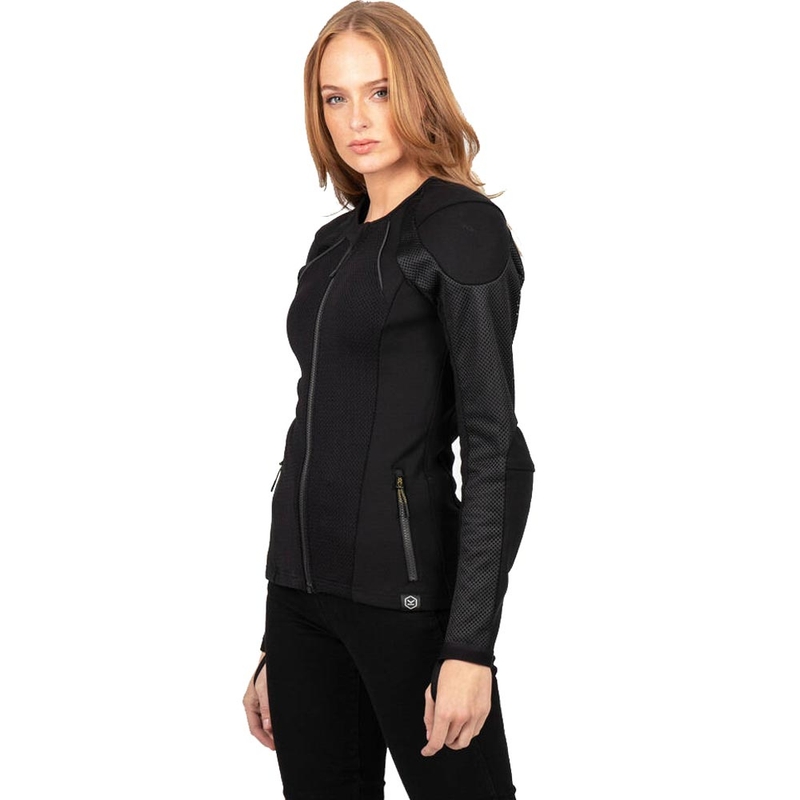 Veste de moto femme Knox Urbane PRO Mk3 noire