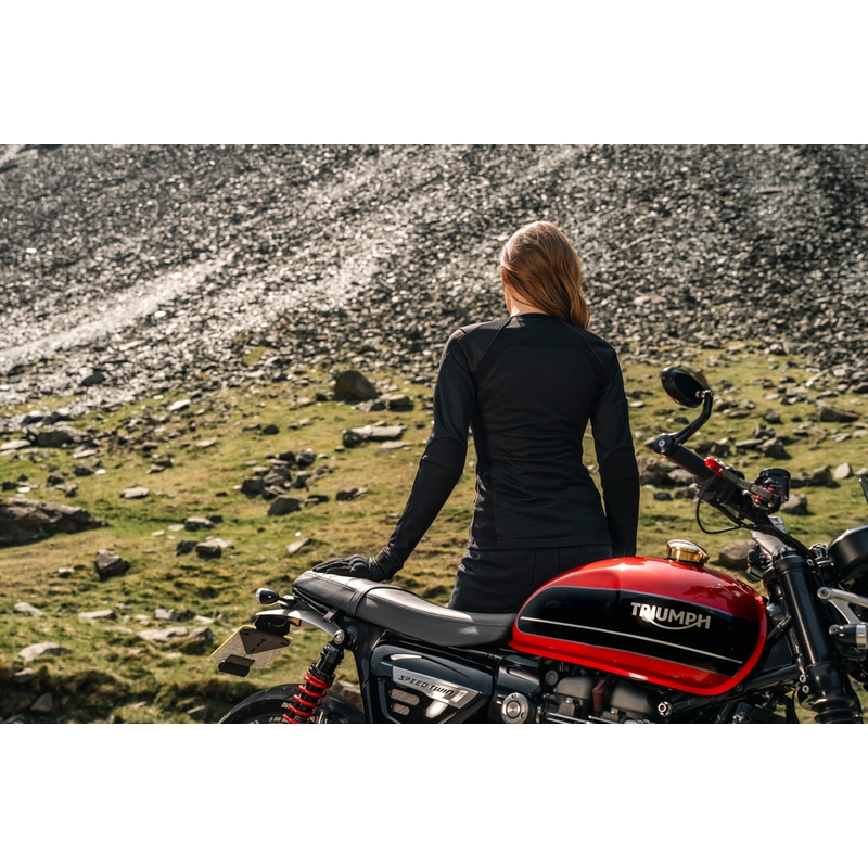 Veste de moto femme Knox Urbane PRO Mk3 noire